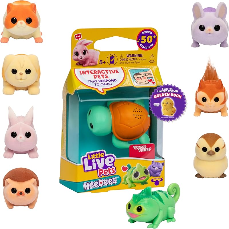 Little Live Pets NeeDees Interactive Take Anywhere